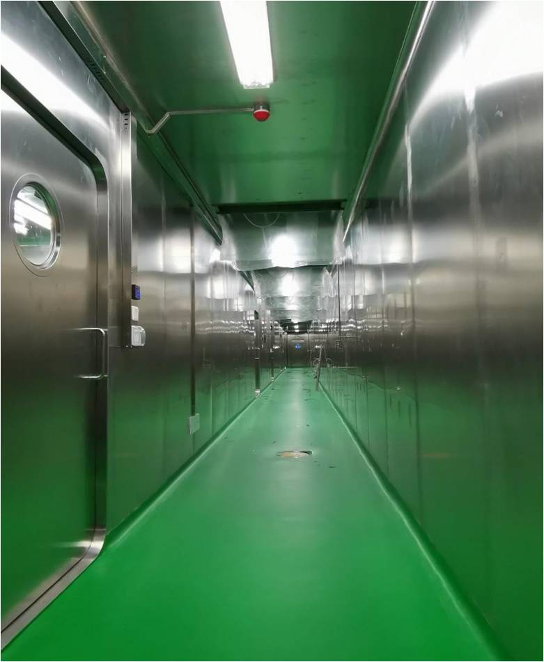 不锈钢密闭房在山东信德P3实验室的应用