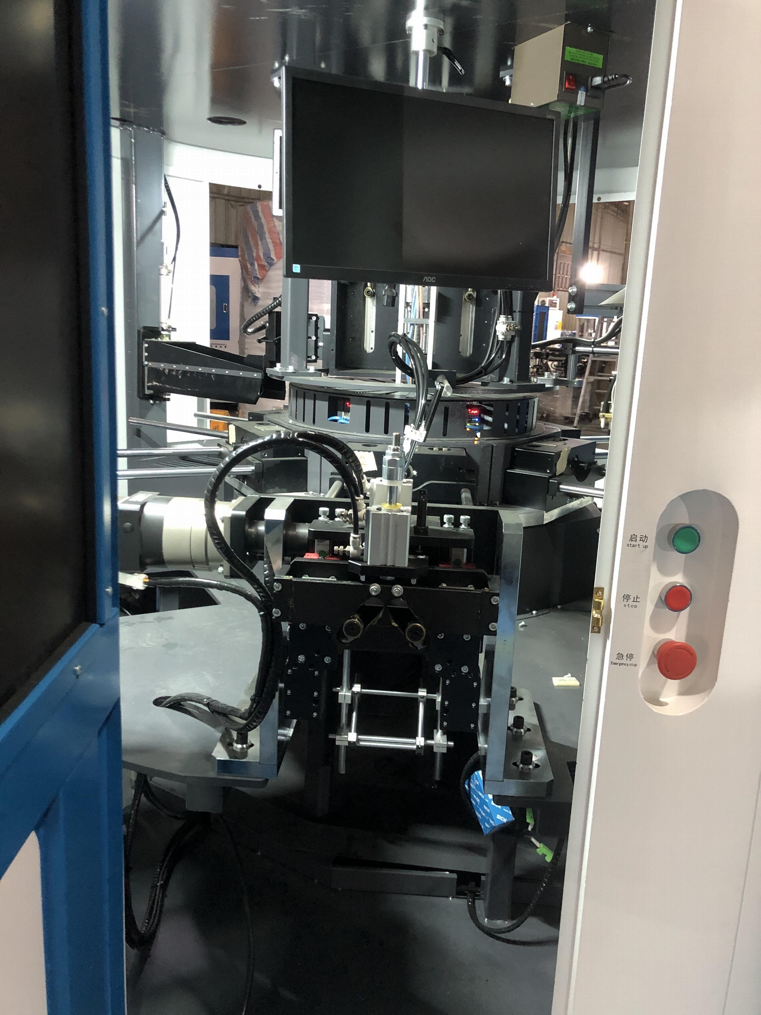 GlassBottleJarScreenPrintingMachine