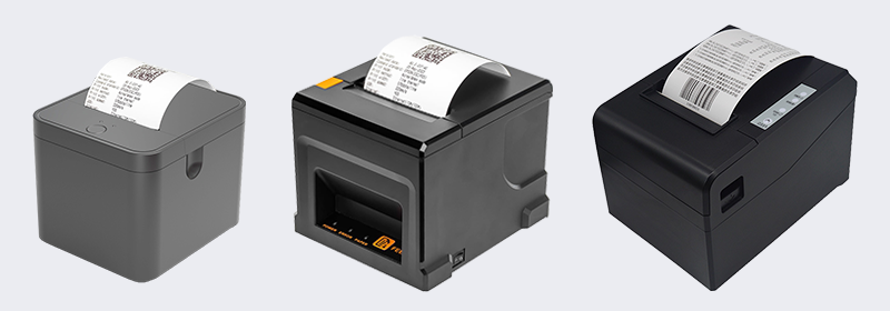 Desktop receipt printer