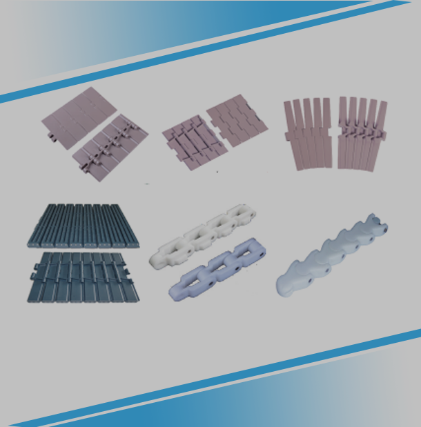 Plastic flat top chain