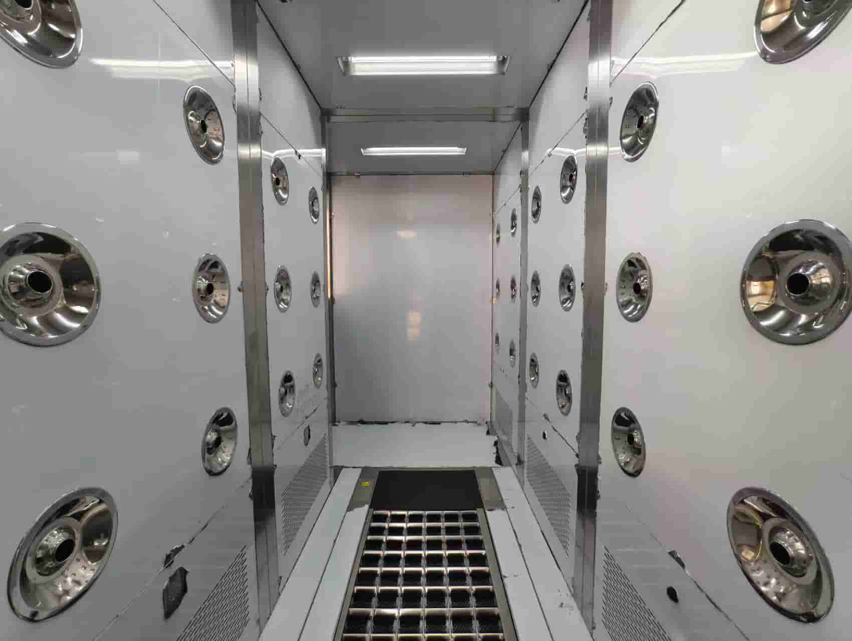 HEPA filtered air shower