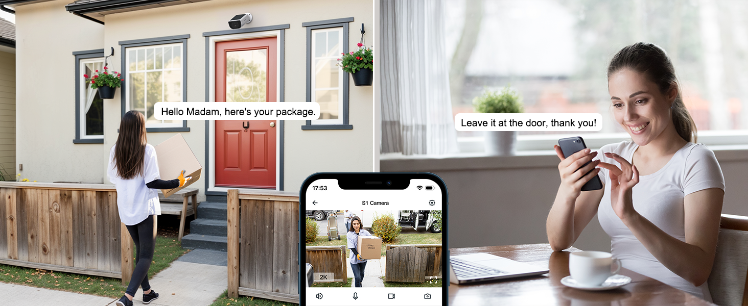 2-Way Audio Conversation