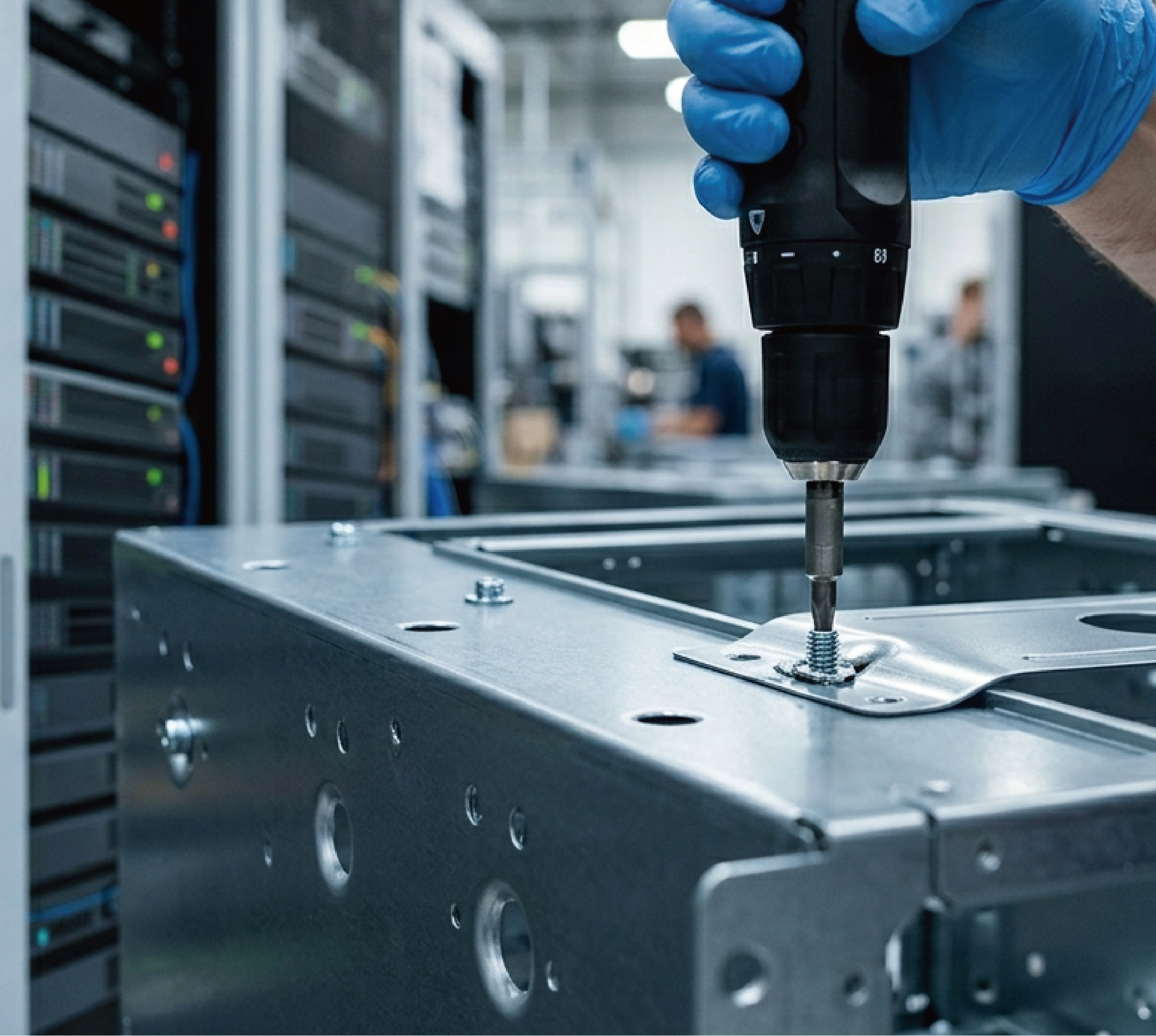 metlfas screws in panel sheet application