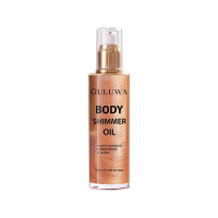 03AbluFirst4ColorsShimmerBodyOilFaceGlitterSummerBodyMoisturizingLightShimmeringGlowNon-StickyPartyBodyLuminizerandIlluminatorSmooth