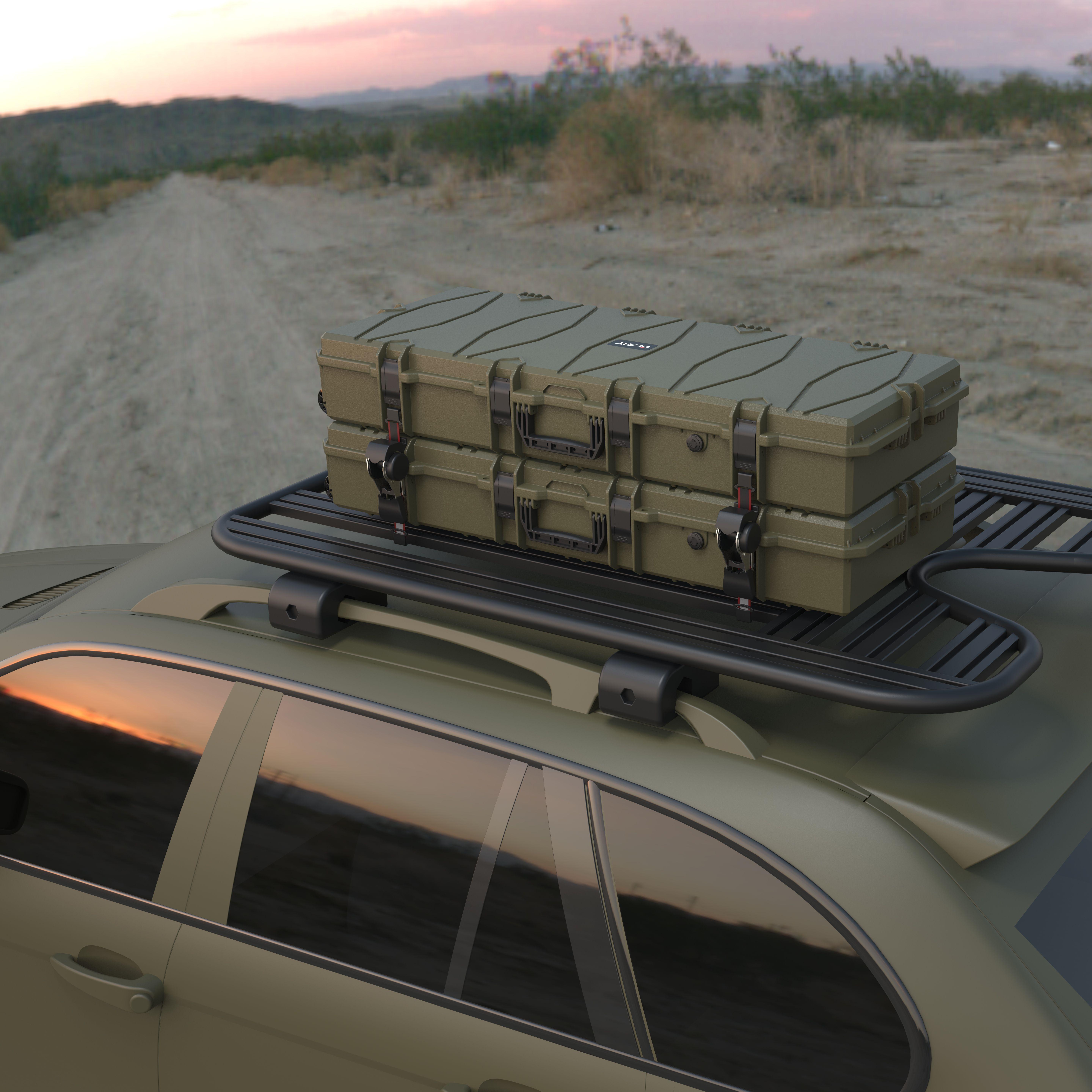 RooftopCargoCarrier-车载箱OliveGreen