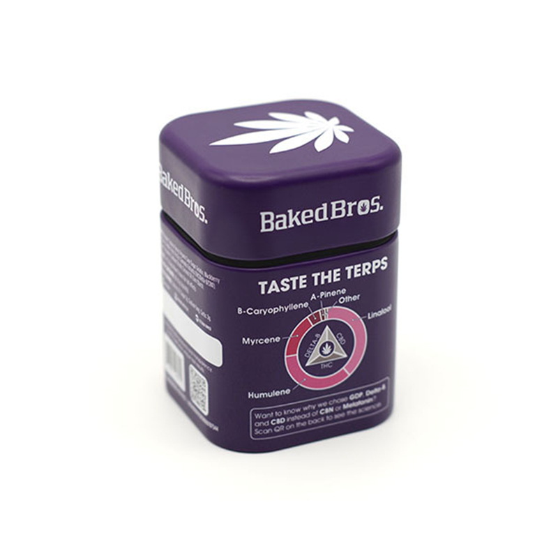 Child Proof Candy Pill Tin Box Child Resistant