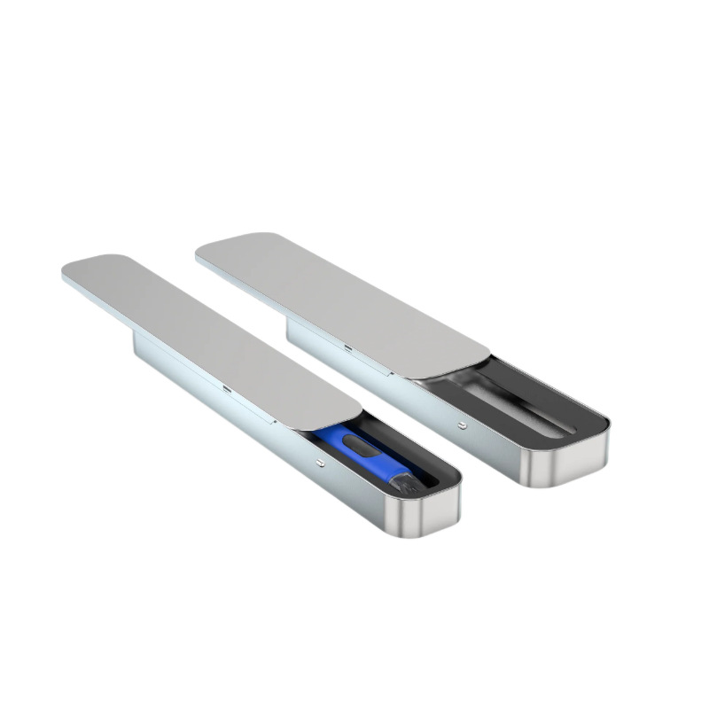 Child Proof Candy Pill Tin Box Child Resistant