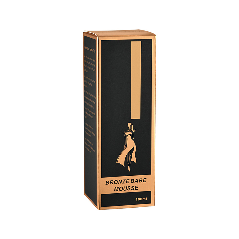 Luxury foil golden paper box