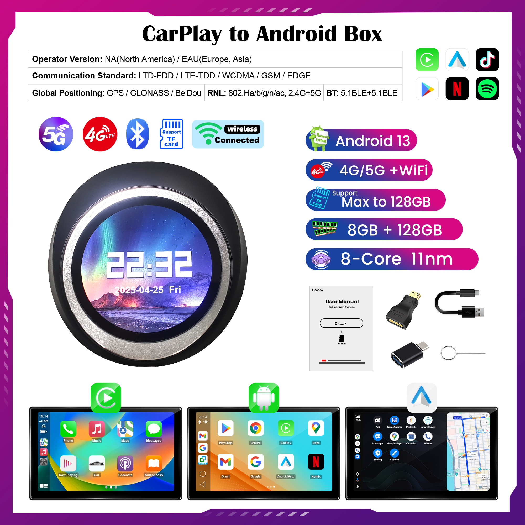 GT8128-HD-4G_蓝牙盒子8-128GB-表盘版-主图01