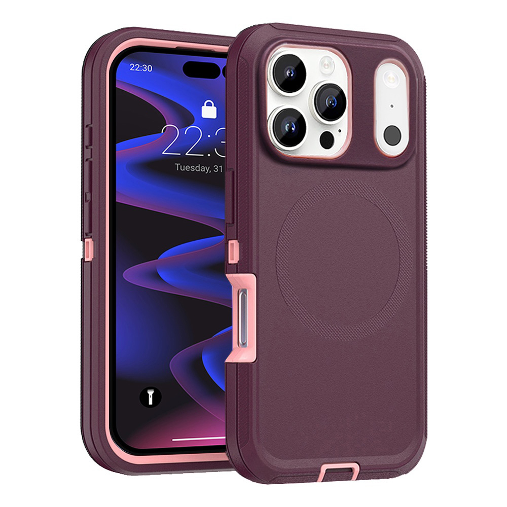 IP17ProMax-IP17PM-MDEF-KS21MS-3DARKRED-LIGHTPINK-1