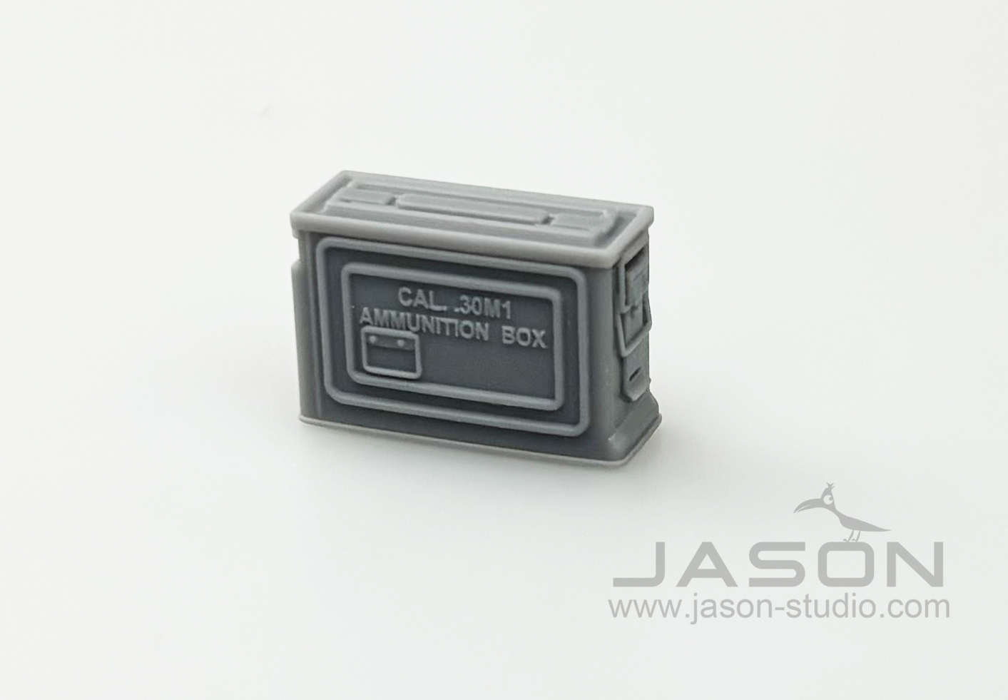 WWII U.S. .30 CAL M1 AMMUNITION BOX (JS-16038)-Jason Studio