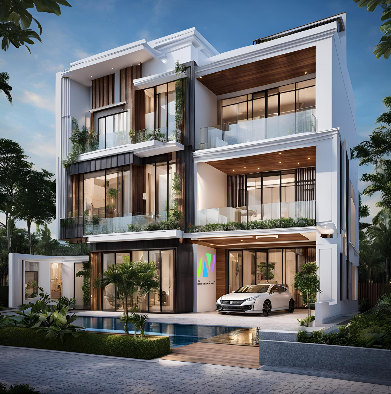 Overall view of the base