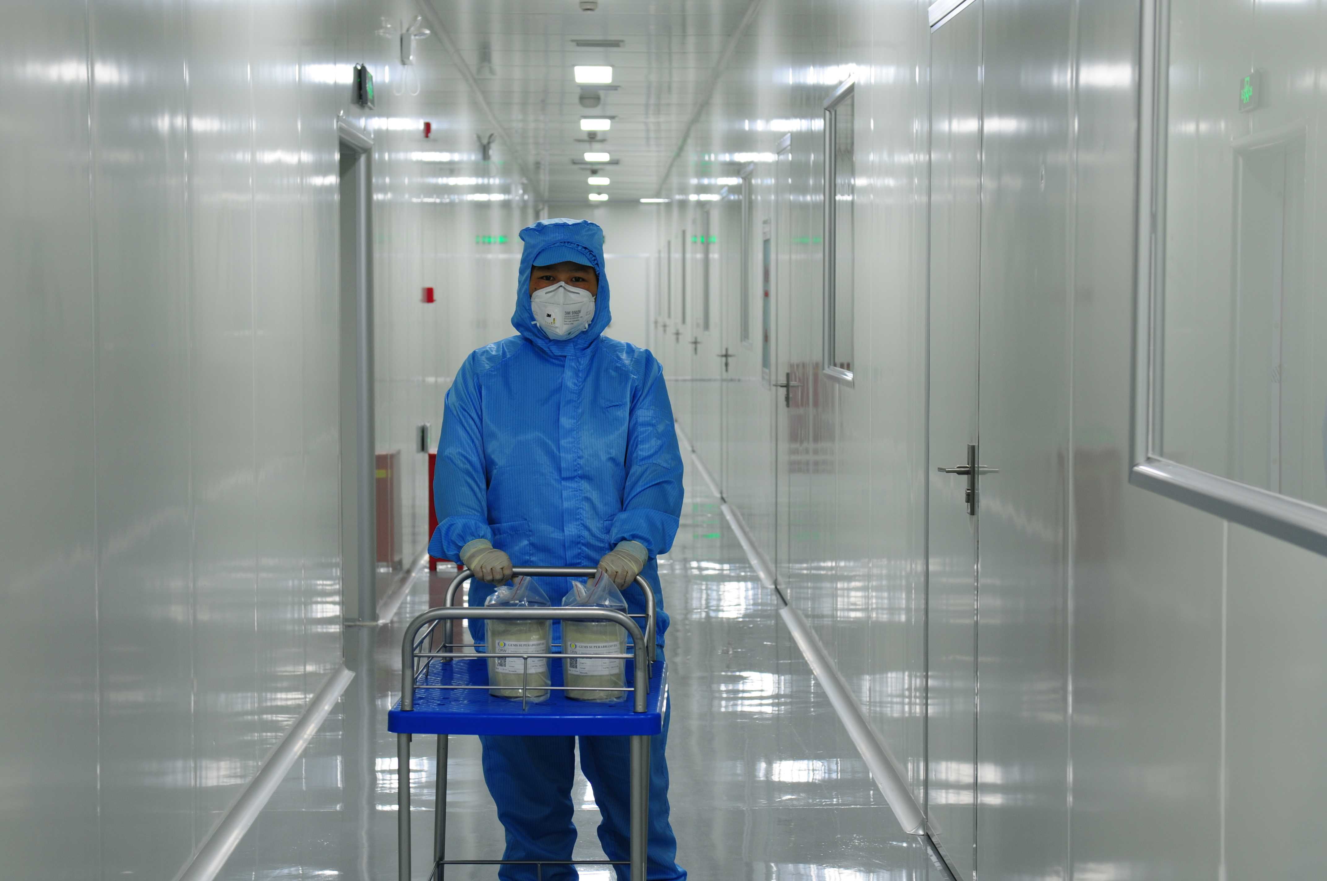 洁净的生产车间