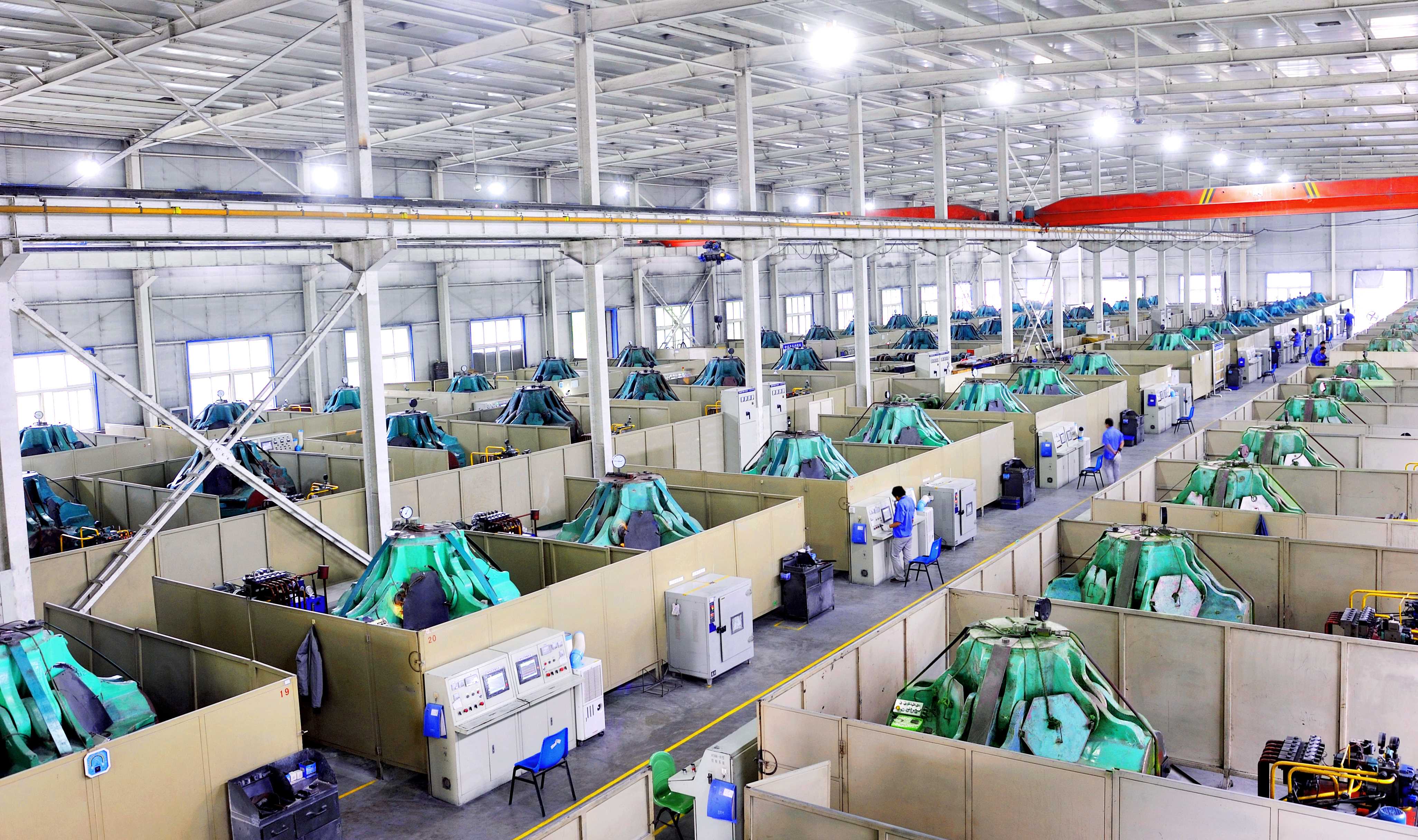 先进的生产和检测设备