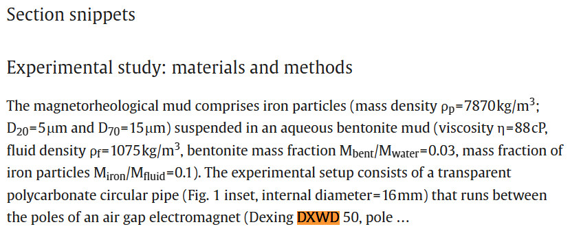 article of Magneto-rheological fluids: Tele-manipulation of ferromagnetic particles with external magnetic field for flow control and zonal isolation