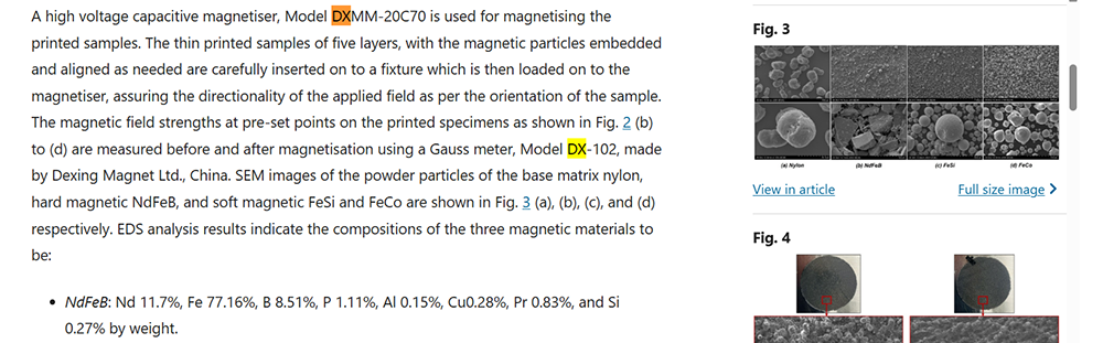 application of dx-102 gauss meter in scientific research