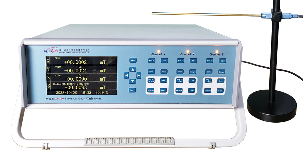 DX-360 3 axis gauss meter