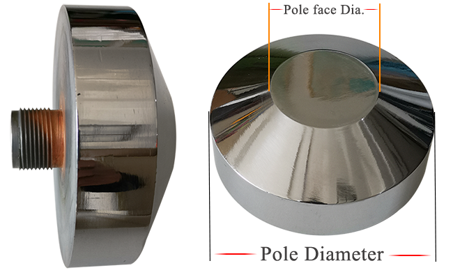 pole of electromagnet