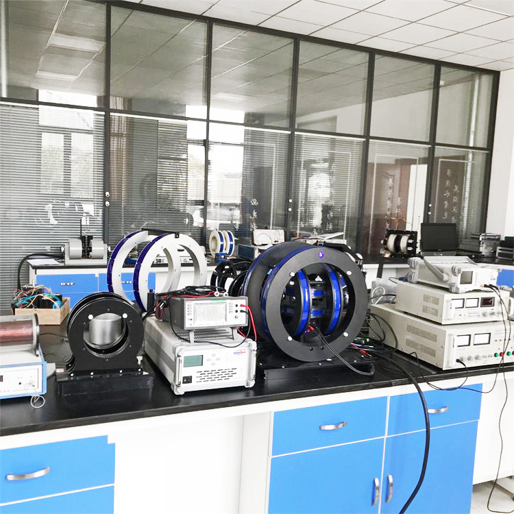 Test room of Helmholtz coil