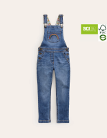 女童牛仔背带裤1