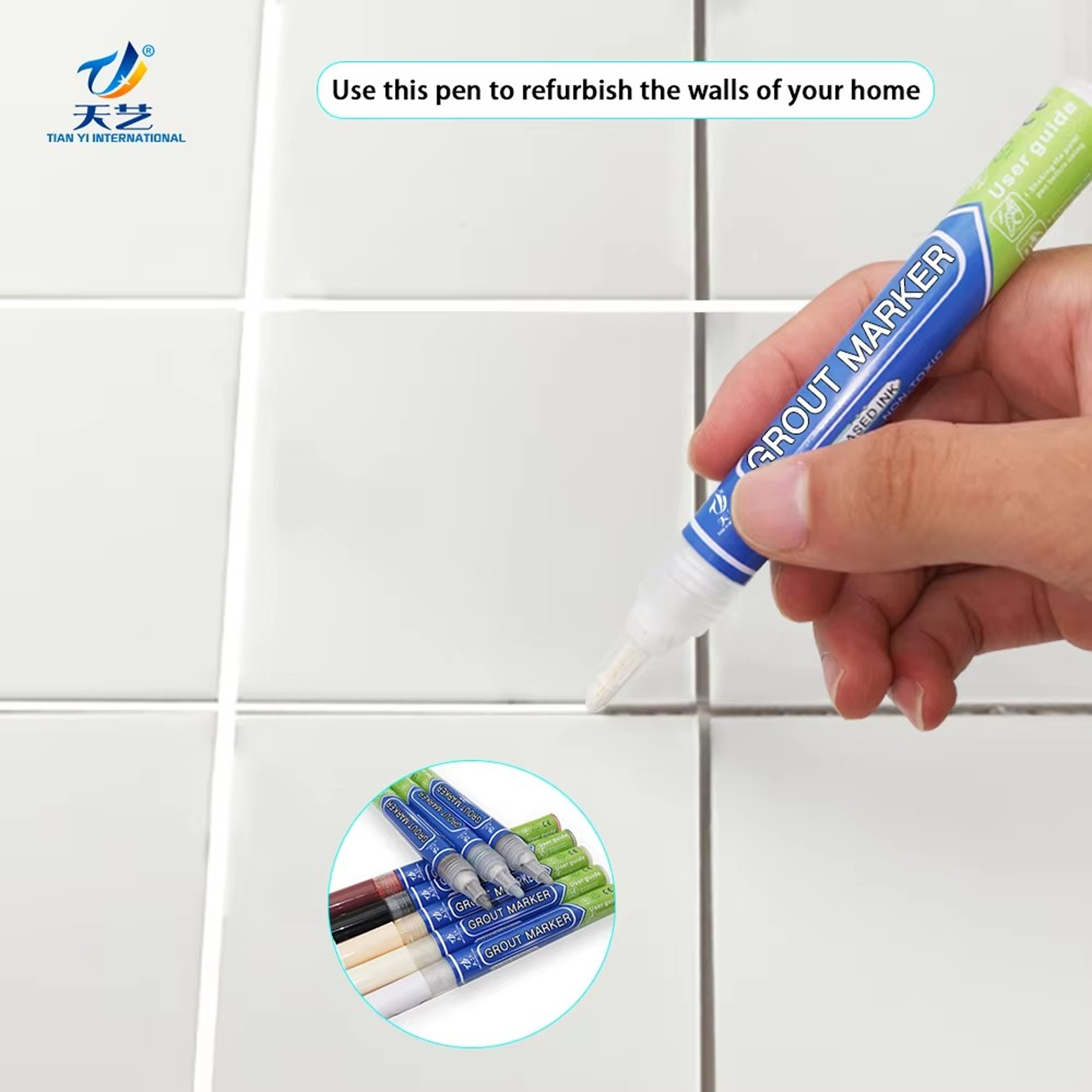 Grout marker -5