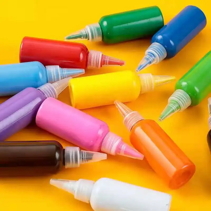 Bottle acrylic paint