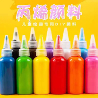Bottle acrylic paint