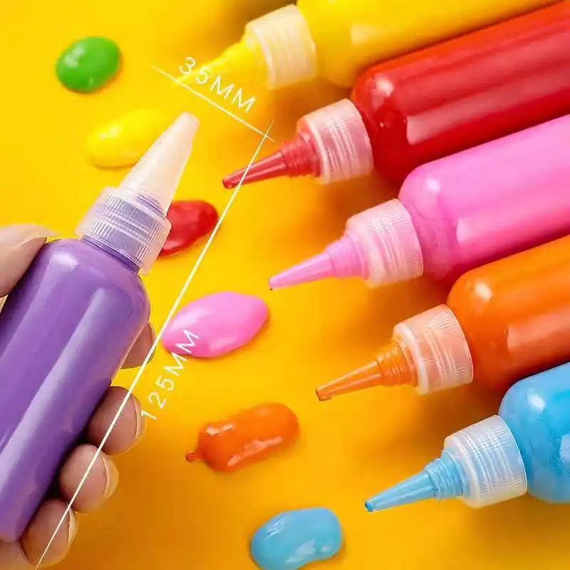 Bottle acrylic paint