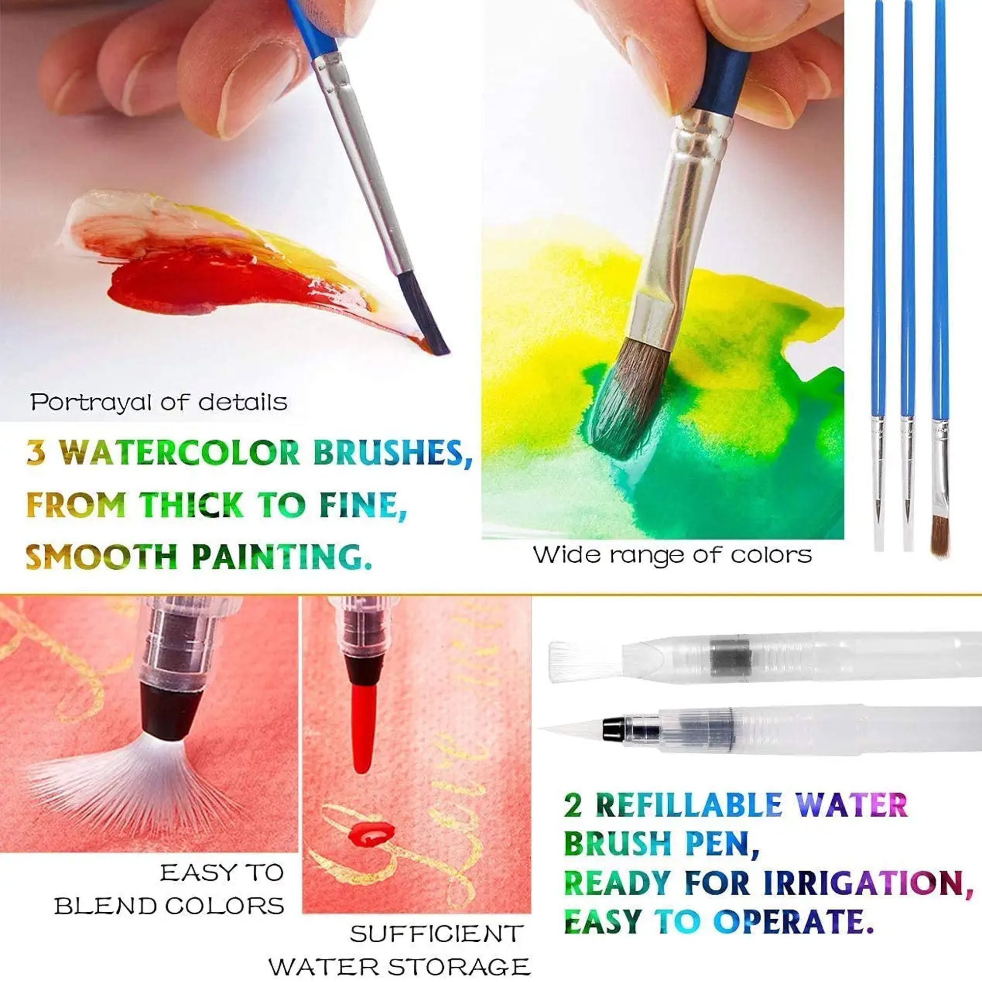 Solid watercolor - 6