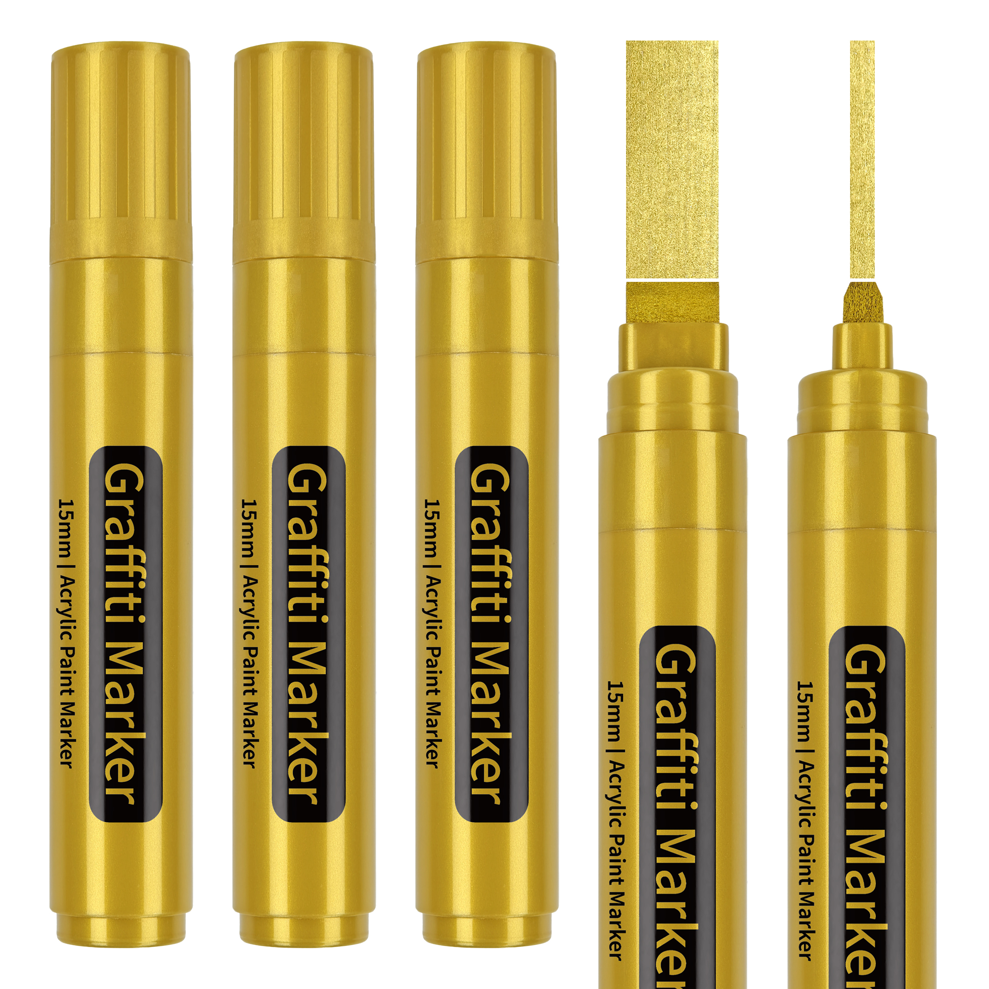 Gold acrylic pen-4