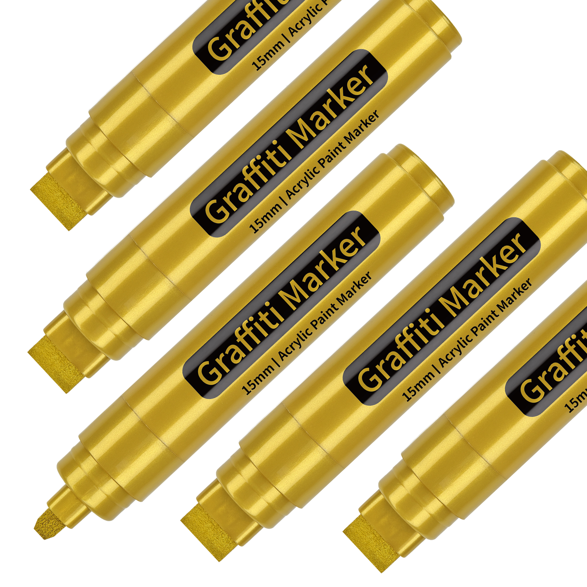 Gold acrylic pen-5