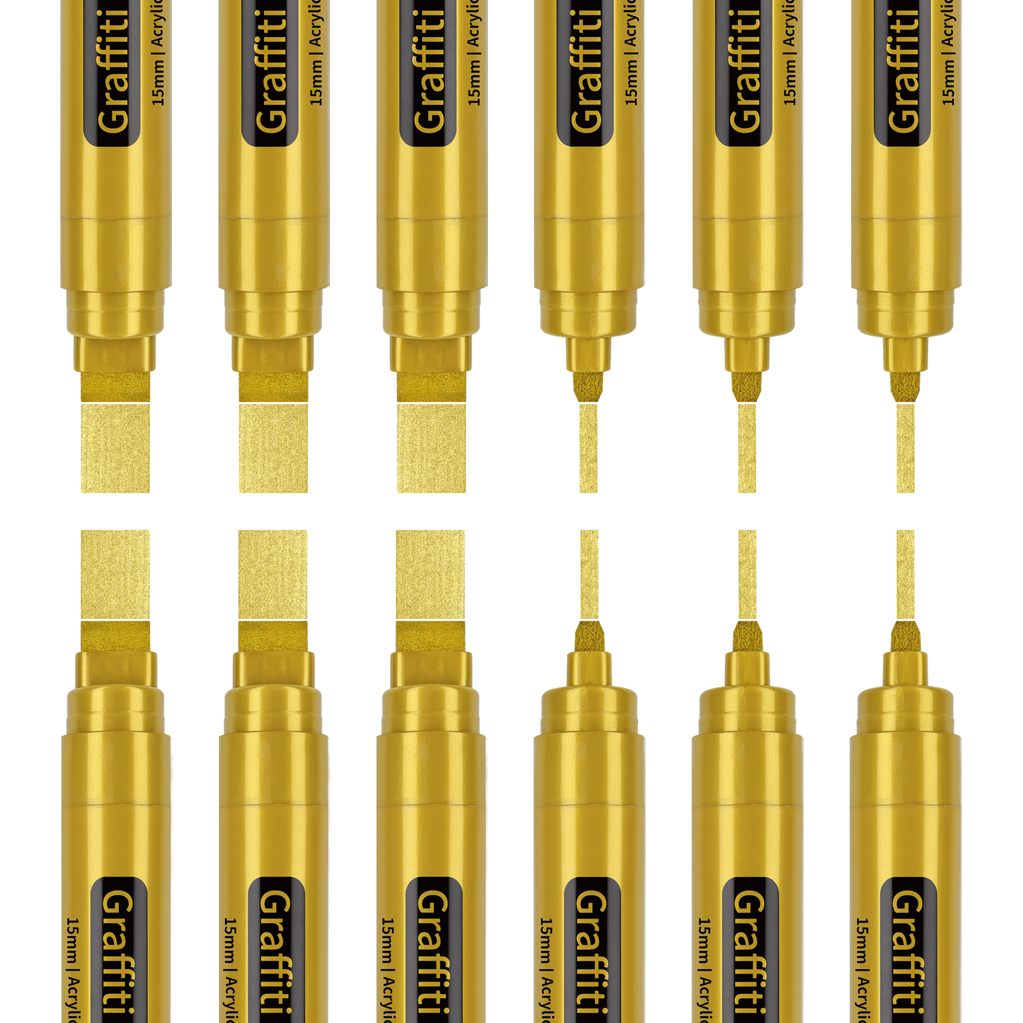 Gold acrylic pen-6