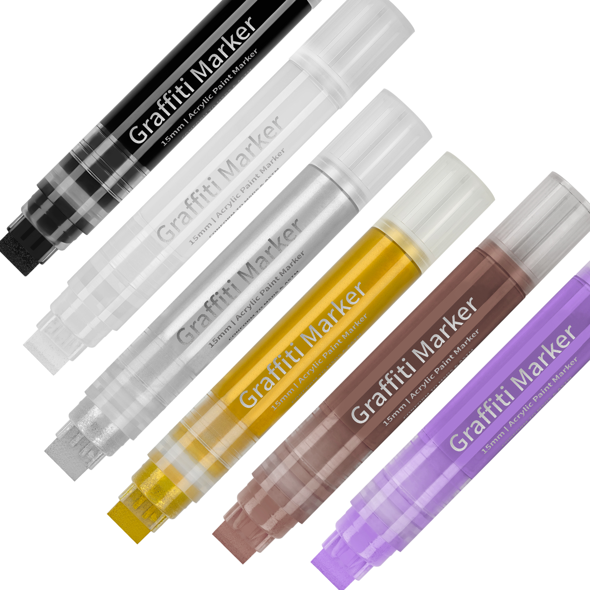 Clear acrylic pen-5