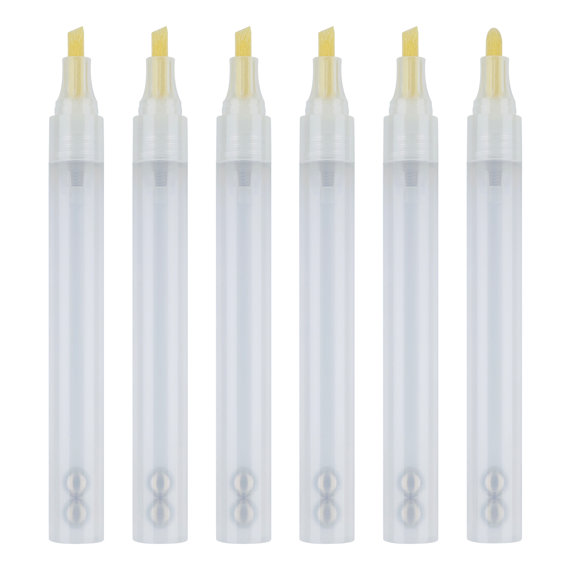 Circular blank pen-