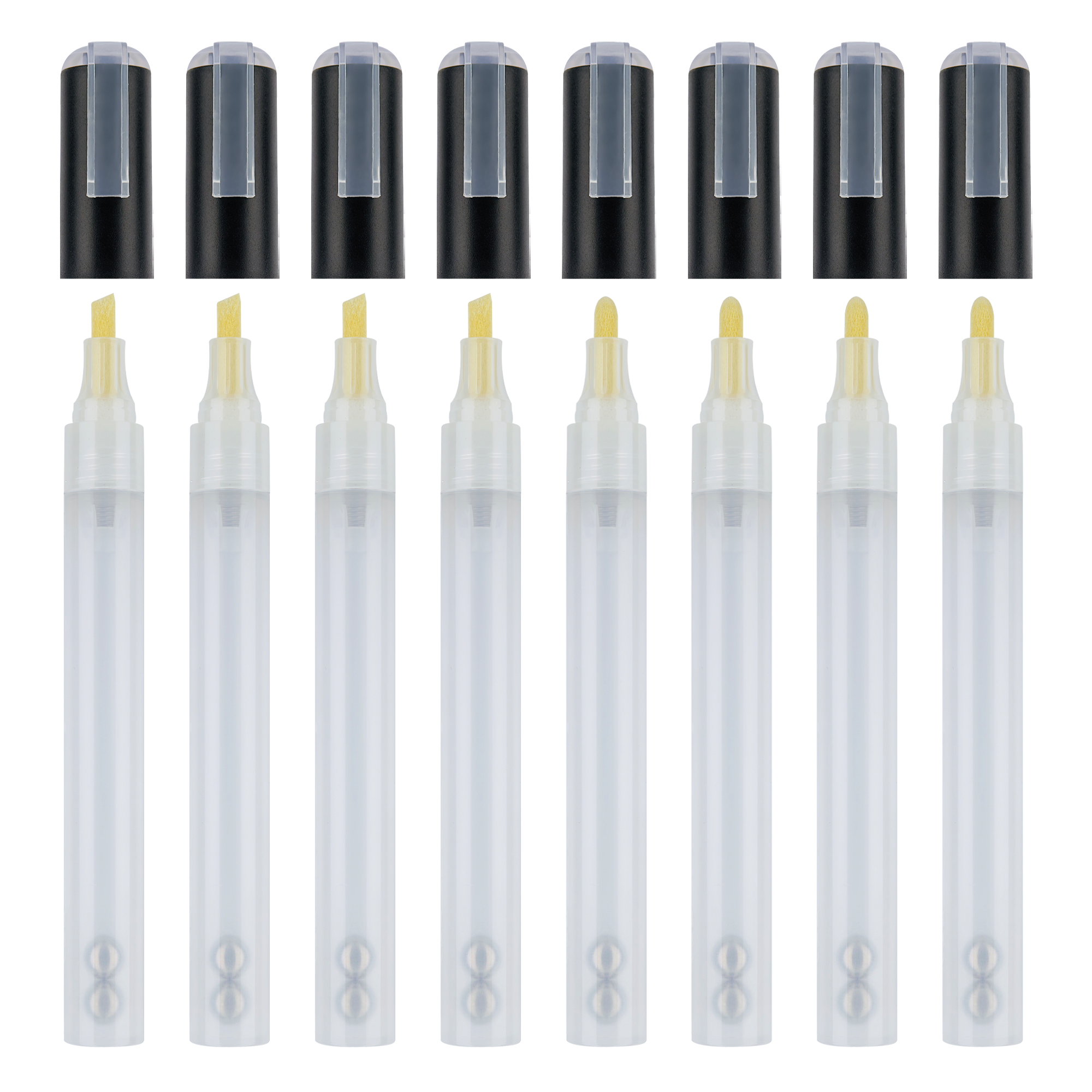 Circular blank pen-