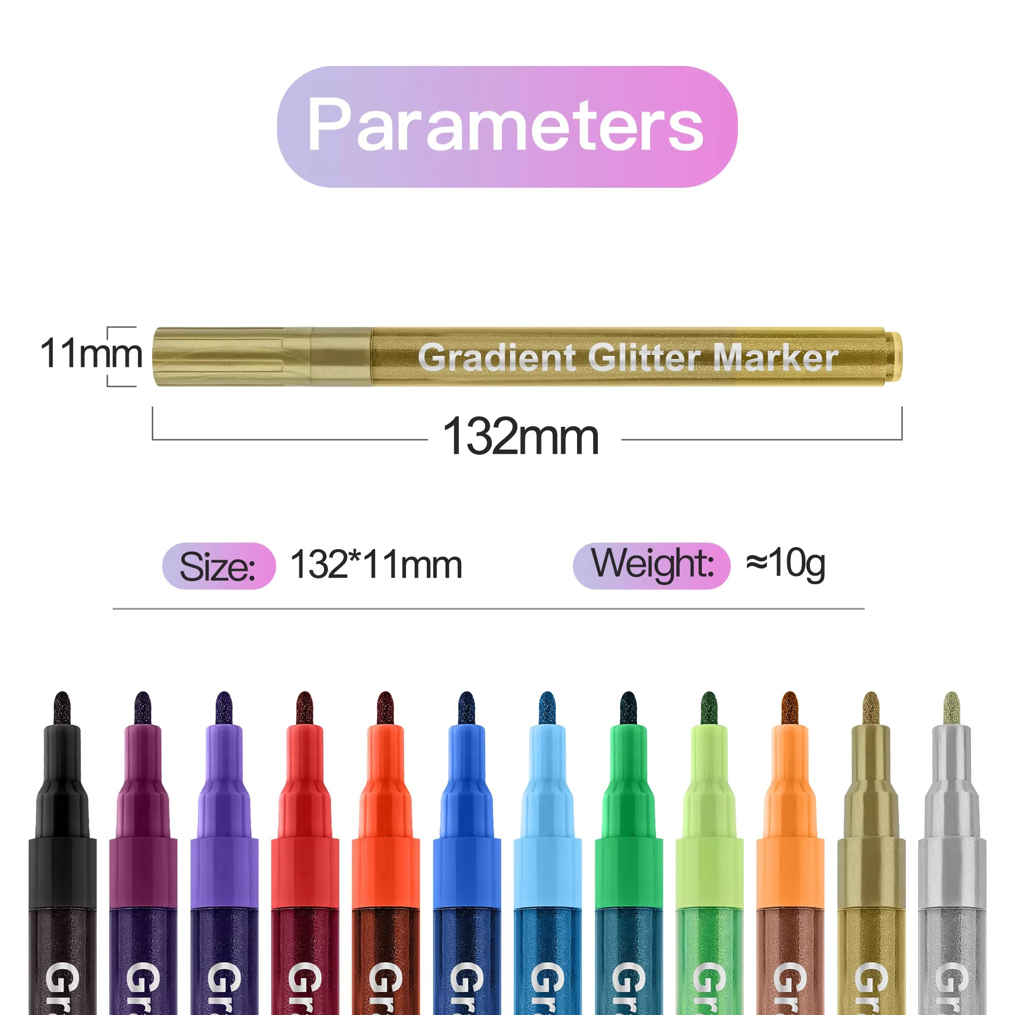 Gradient Gltter Mar