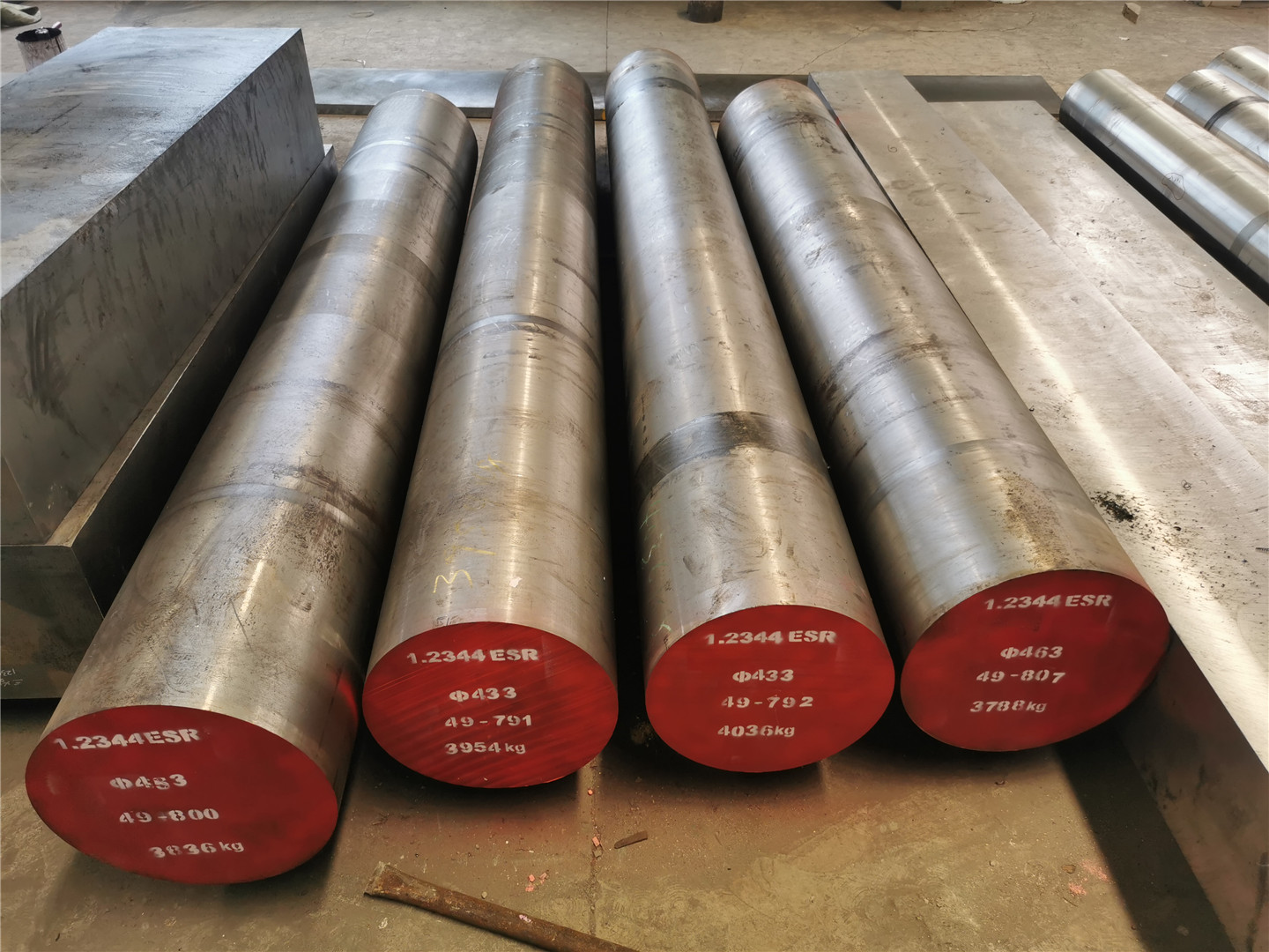 1.2344 round bars, 1.2344 ESR round bars, 1.2344 ESR tool steel, H13 ESR tool steel, H13 ESR round bars, 1.2344 / H13 steel heat treatment, 1.2344 / H13 steel composition