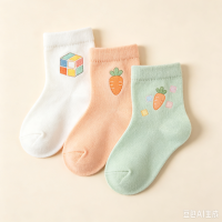 婴儿袜子设计-魔方-胡萝卜-3