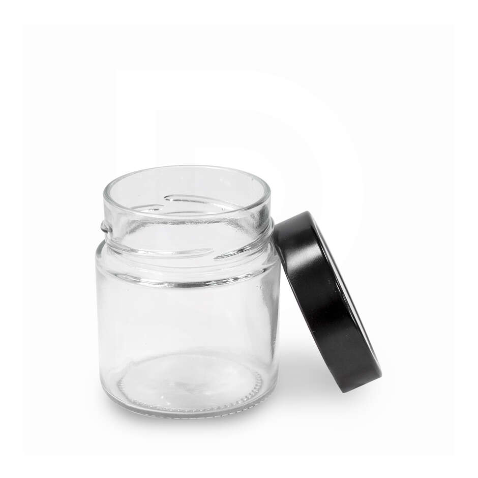 Shining212mlErgoJarwith70mmDeepBlackLugCap