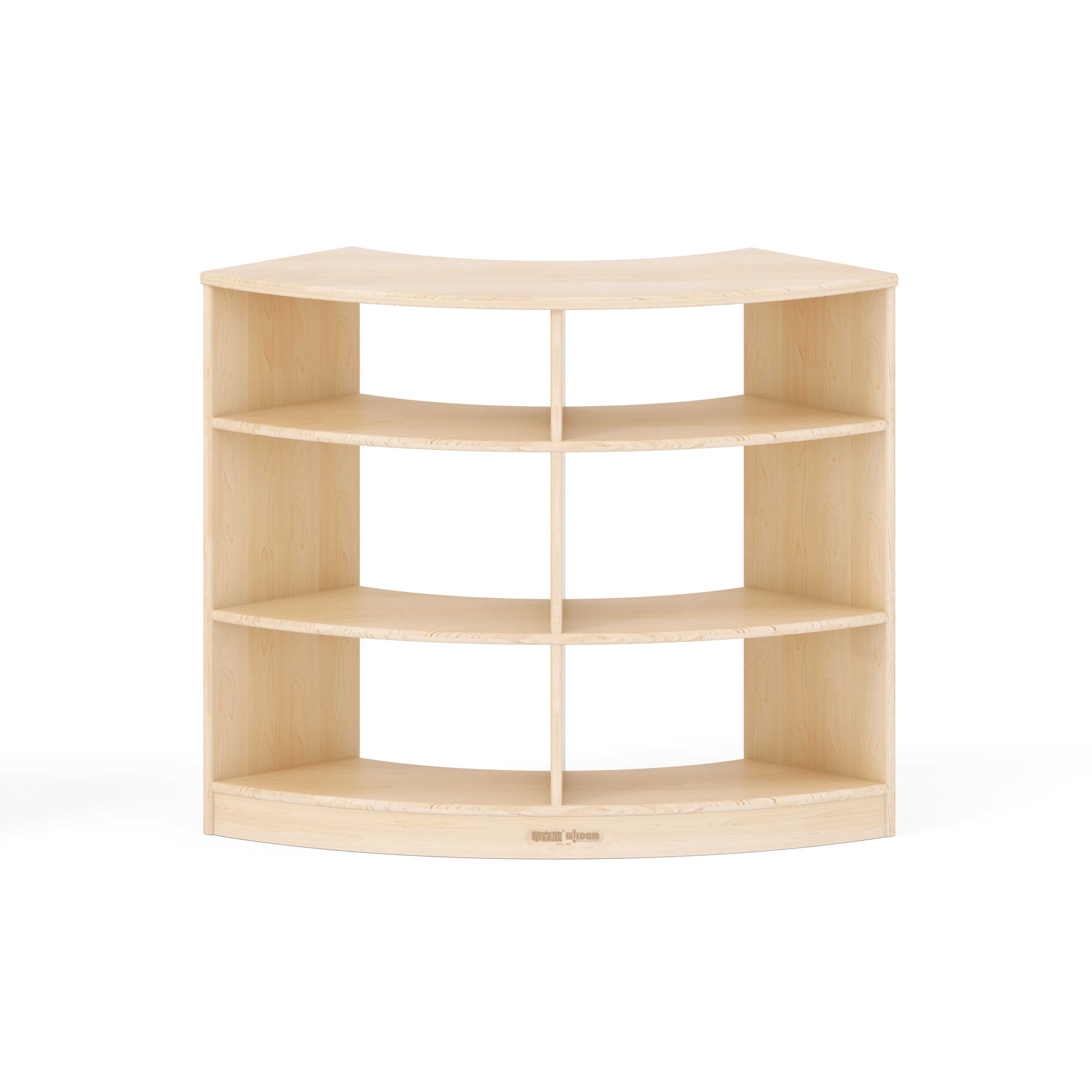 KB1-PRN047-40皇室印象-90度三层弧形柜