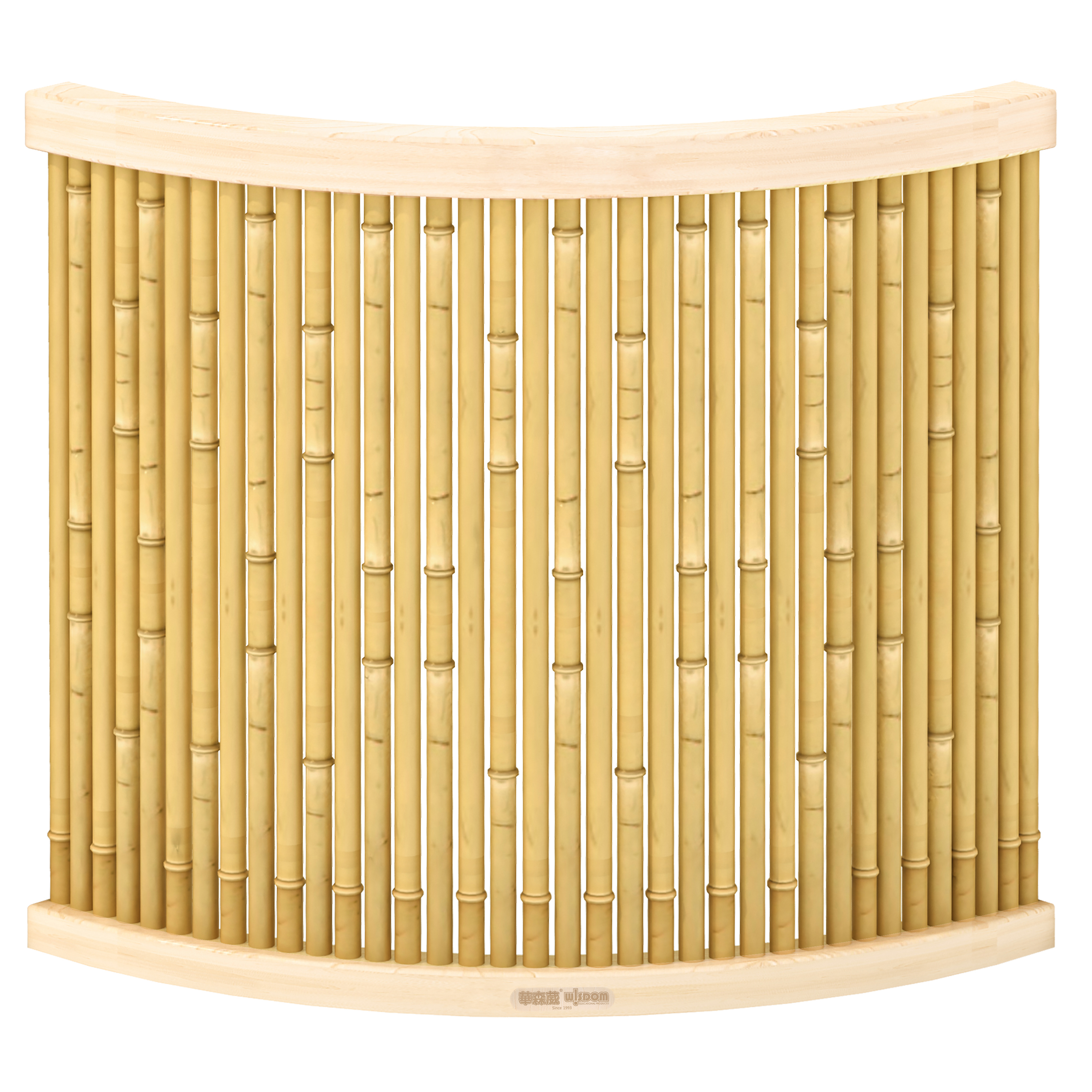 KB1-PRN418-40皇室印象-竹子5757屏风-弧形