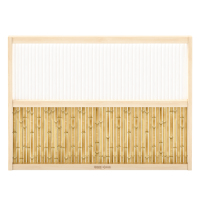 KB1-PRN421-40皇室印象-竹子透明板8080屏风-L110