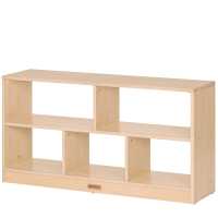 KB1-YDC004-V01-30雅典花园实木5格中空柜-枫木纹