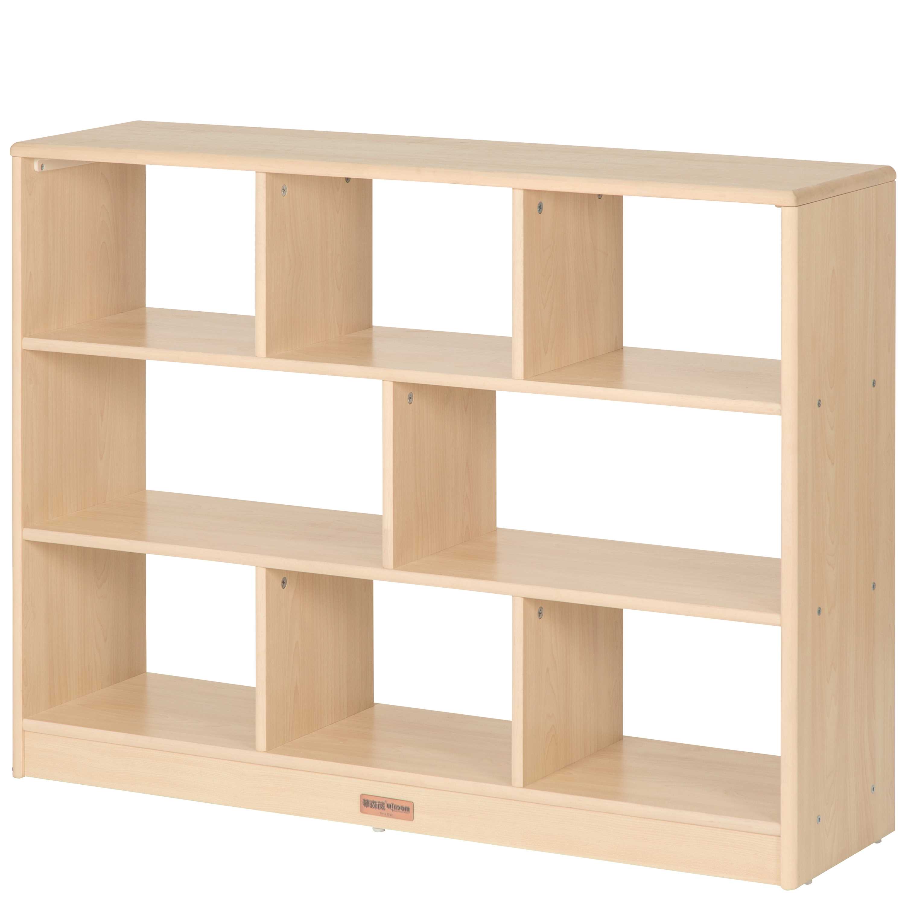 KB1-YDC035-V01-30雅典花园实木8格中空柜-枫木纹