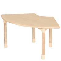 KB4-GYA204T-V02-30扇形桌-实木