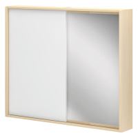 KB1-ZT002MB-30通用2移门组合-白板镜子