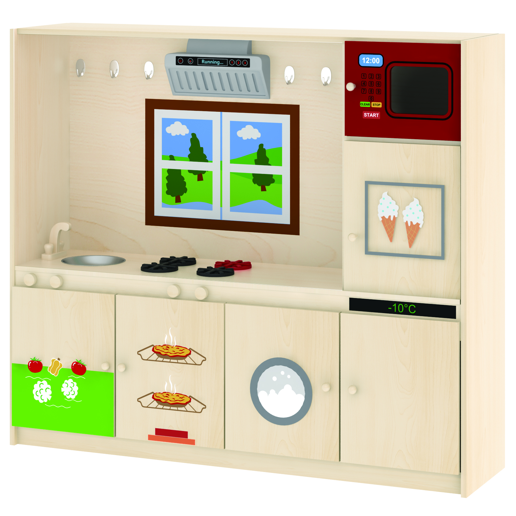 KB1-ZT02001-30扮演厨房组