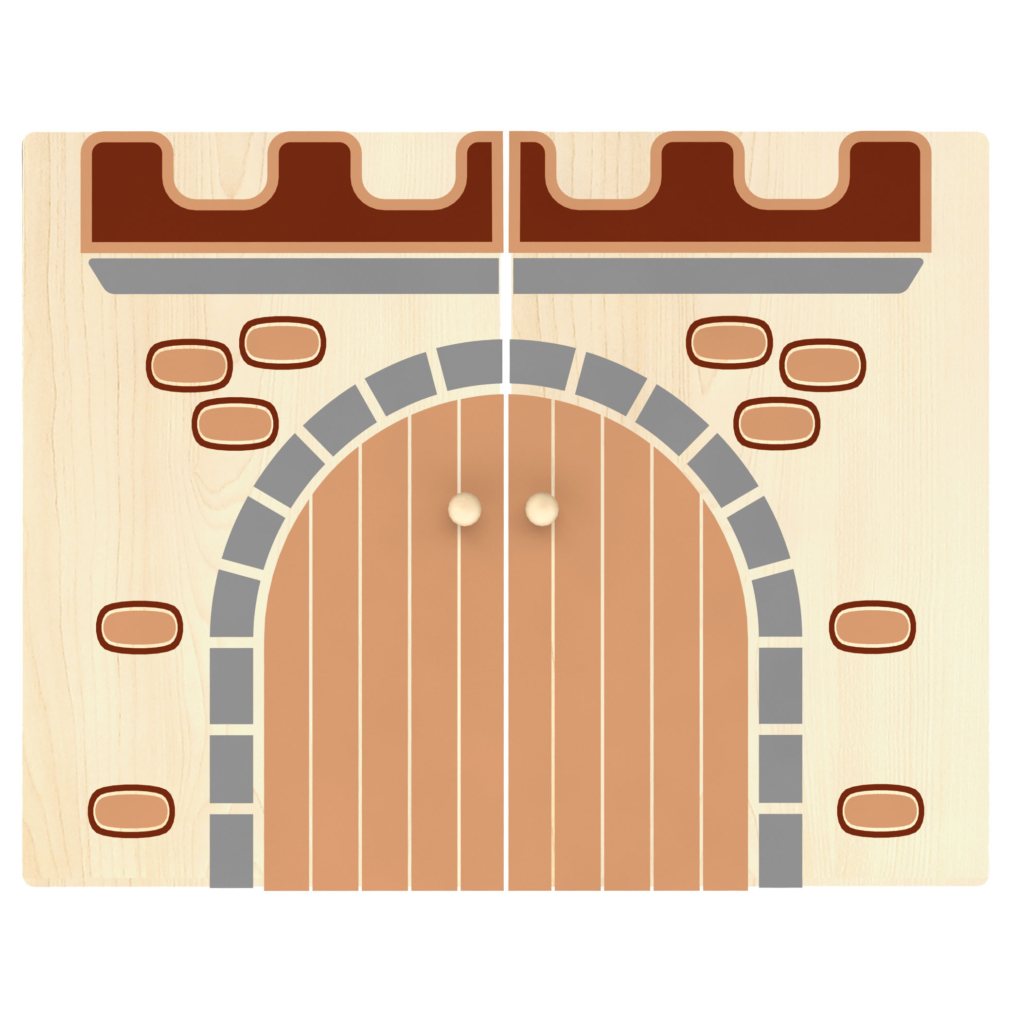 KB1-ZT02MB-S01城堡门板-门