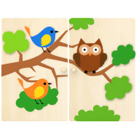 KB1-ZT01MB-S02森林门板-小鸟