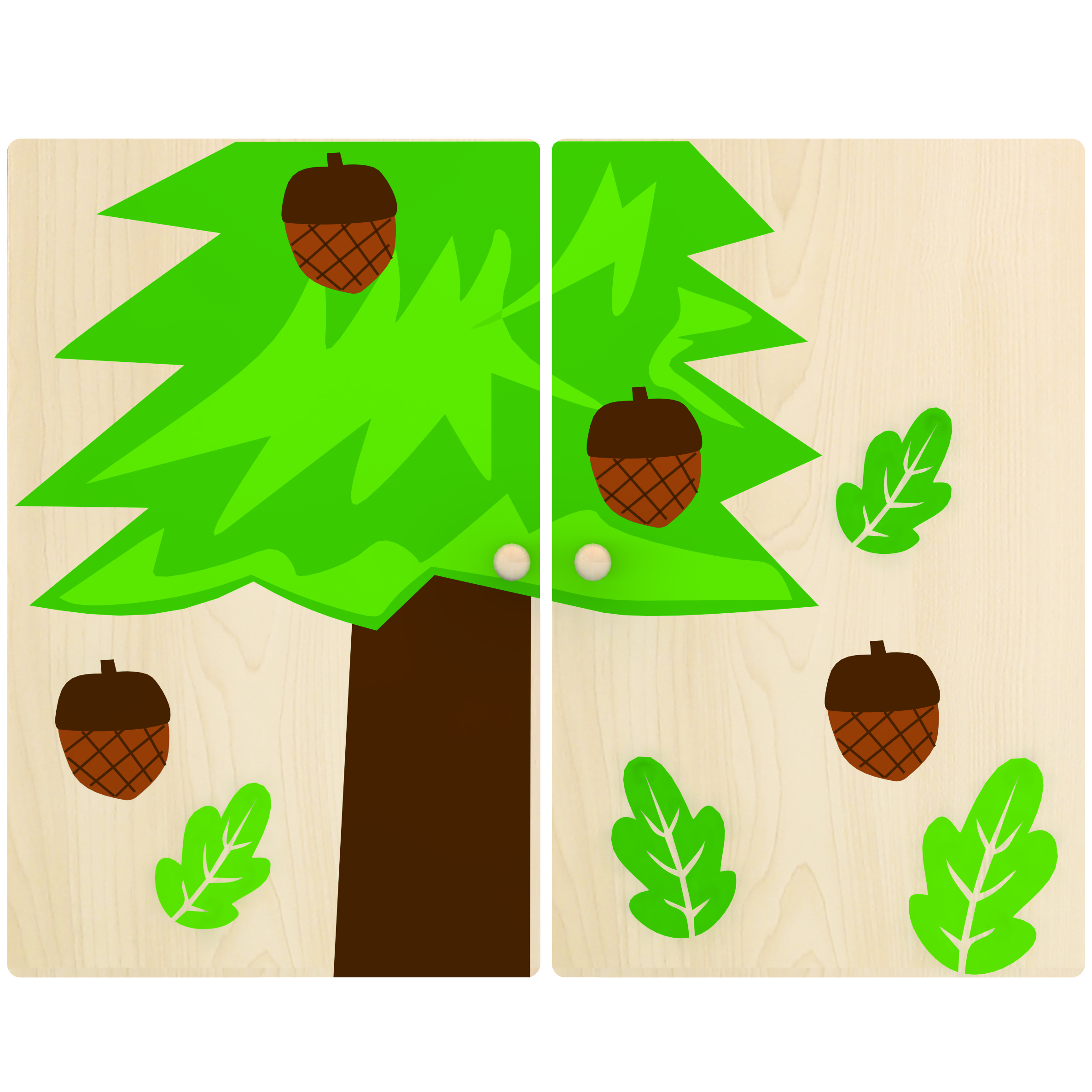 KB1-ZT01MB-S03森林门板-松树